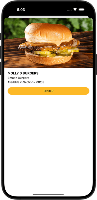 Molly D Burgers screen