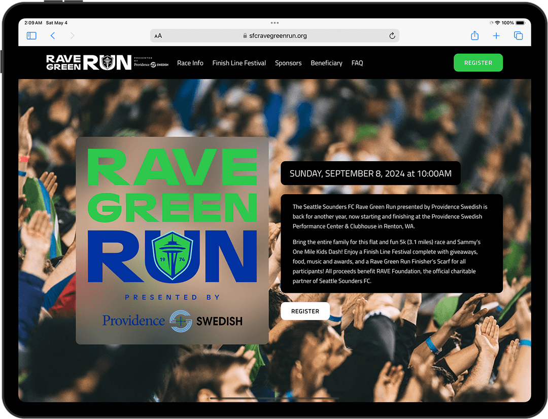 RAVE Green Run